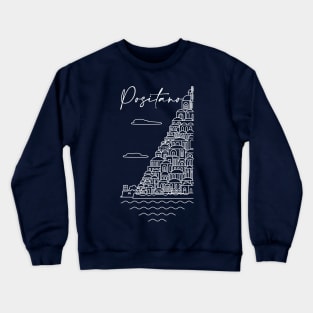 Positano Lineart Crewneck Sweatshirt